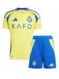 Al-Nassr Cristiano Ronaldo #7 Replika Hemmakläder Barn 2024-25 Kortärmad (+ byxor)